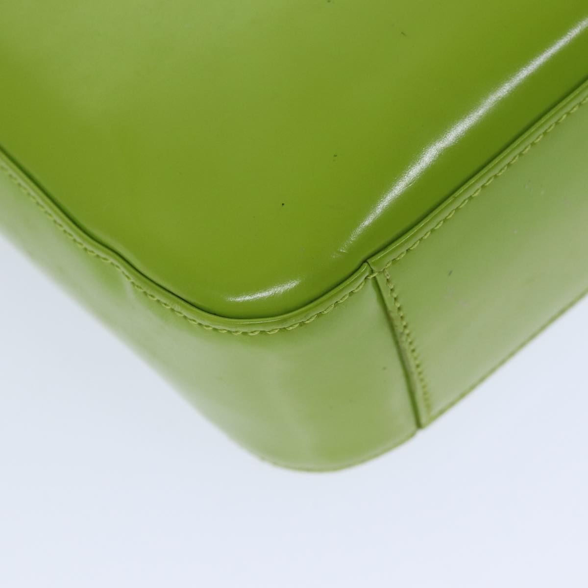 GUCCI Shoulder Bag Patent leather Green 000 1013 0506 76096