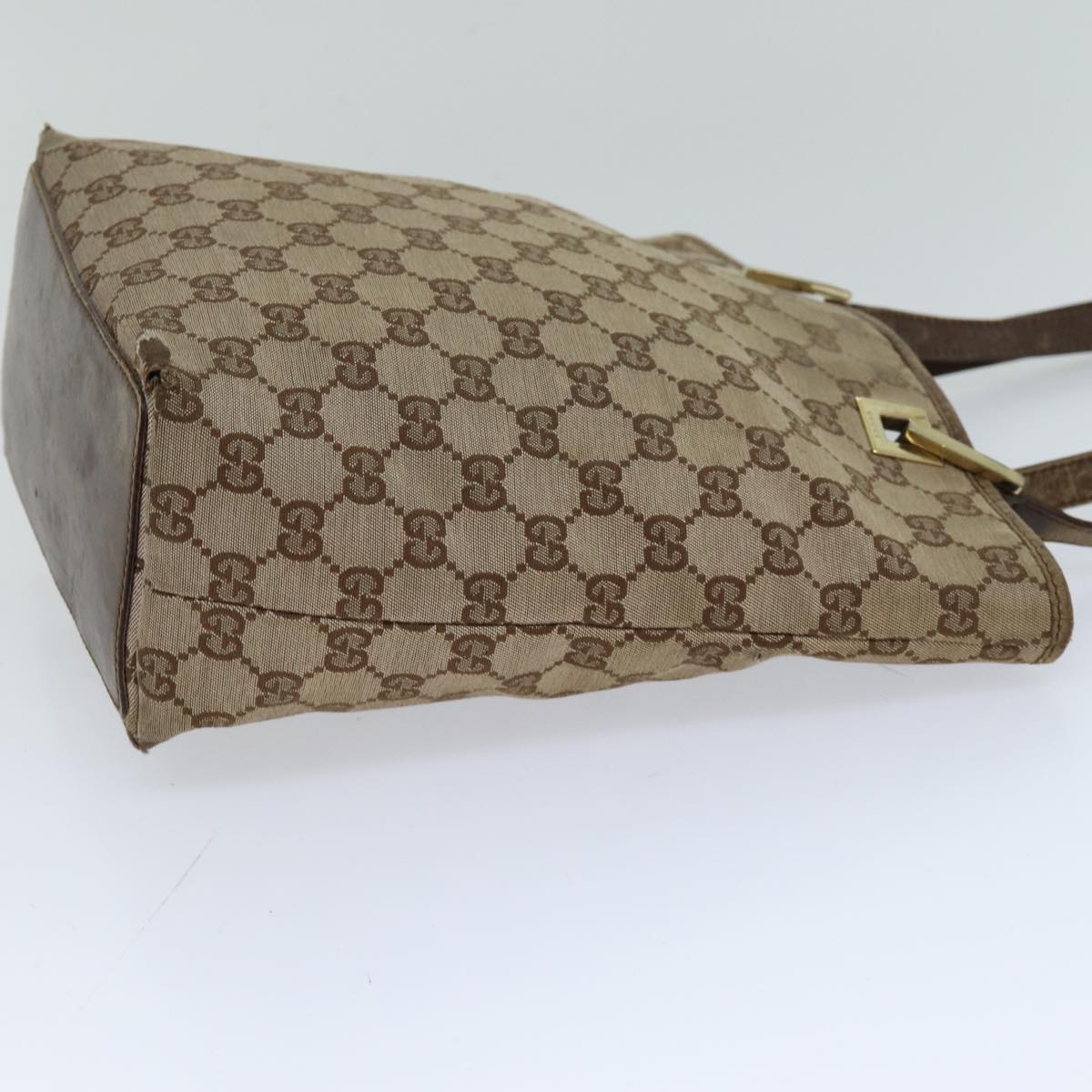 GUCCI GG Canvas Tote Bag Beige 002 1099 76107