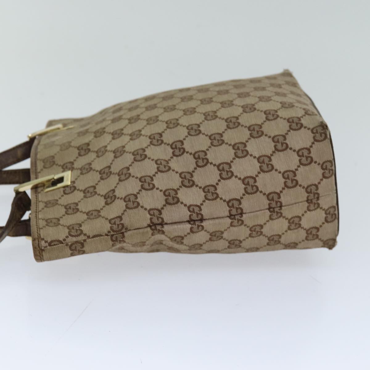 GUCCI GG Canvas Tote Bag Beige 002 1099 76107