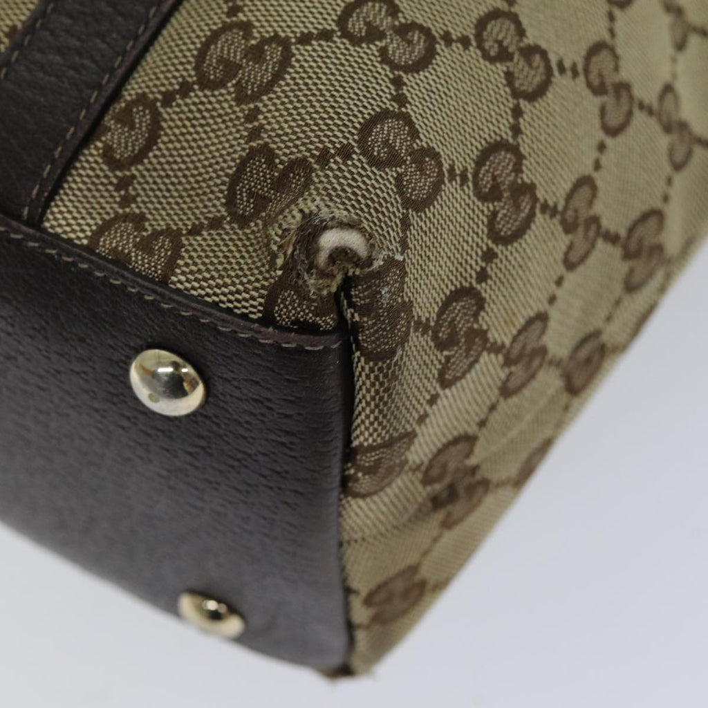 GUCCI GG Canvas Tote Bag Beige 141470 76109