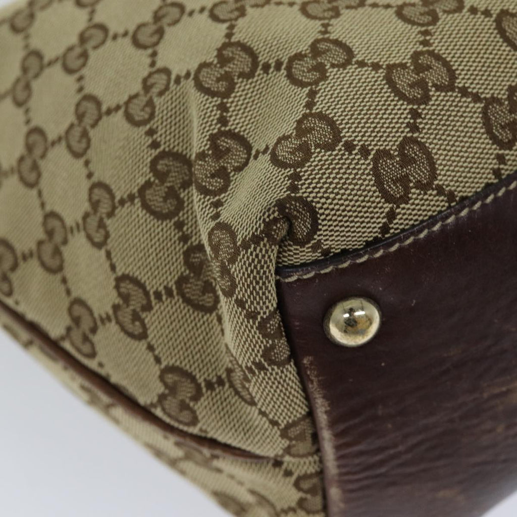 GUCCI GG Canvas Tote Bag Beige 169946 76110