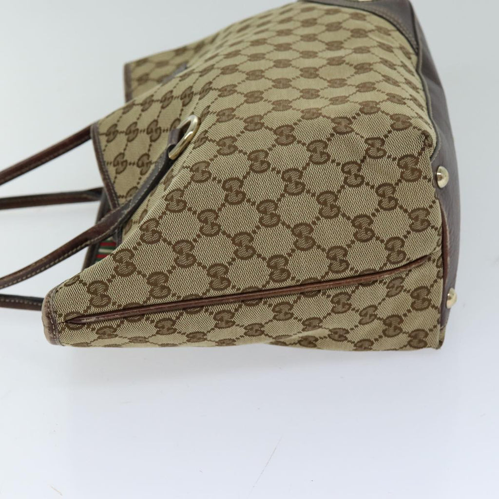 GUCCI GG Canvas Tote Bag Beige 169946 76110