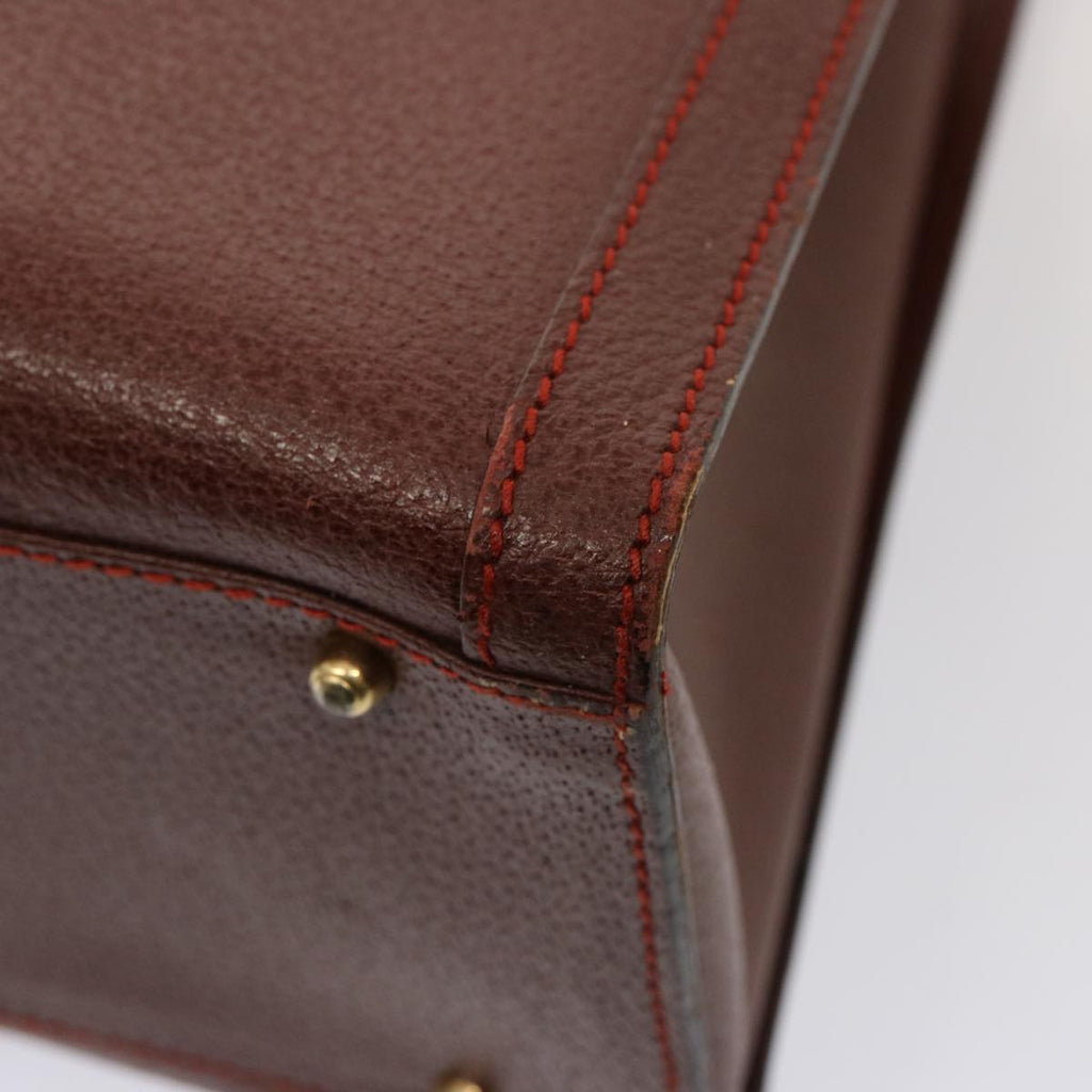 GUCCI Bamboo Tote Bag Leather Brown 002 2853 0260 0 76120