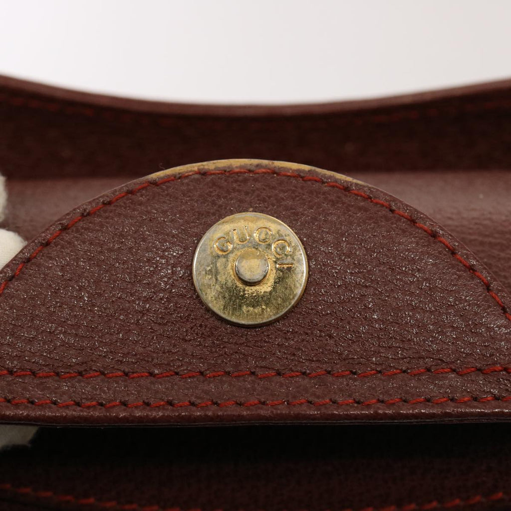 GUCCI Bamboo Tote Bag Leather Brown 002 2853 0260 0 76120