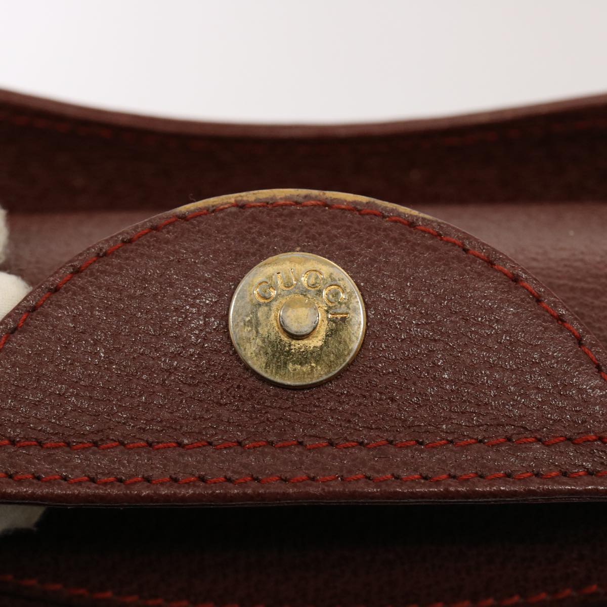 GUCCI Bamboo Tote Bag Leather Brown 002 2853 0260 0 76120