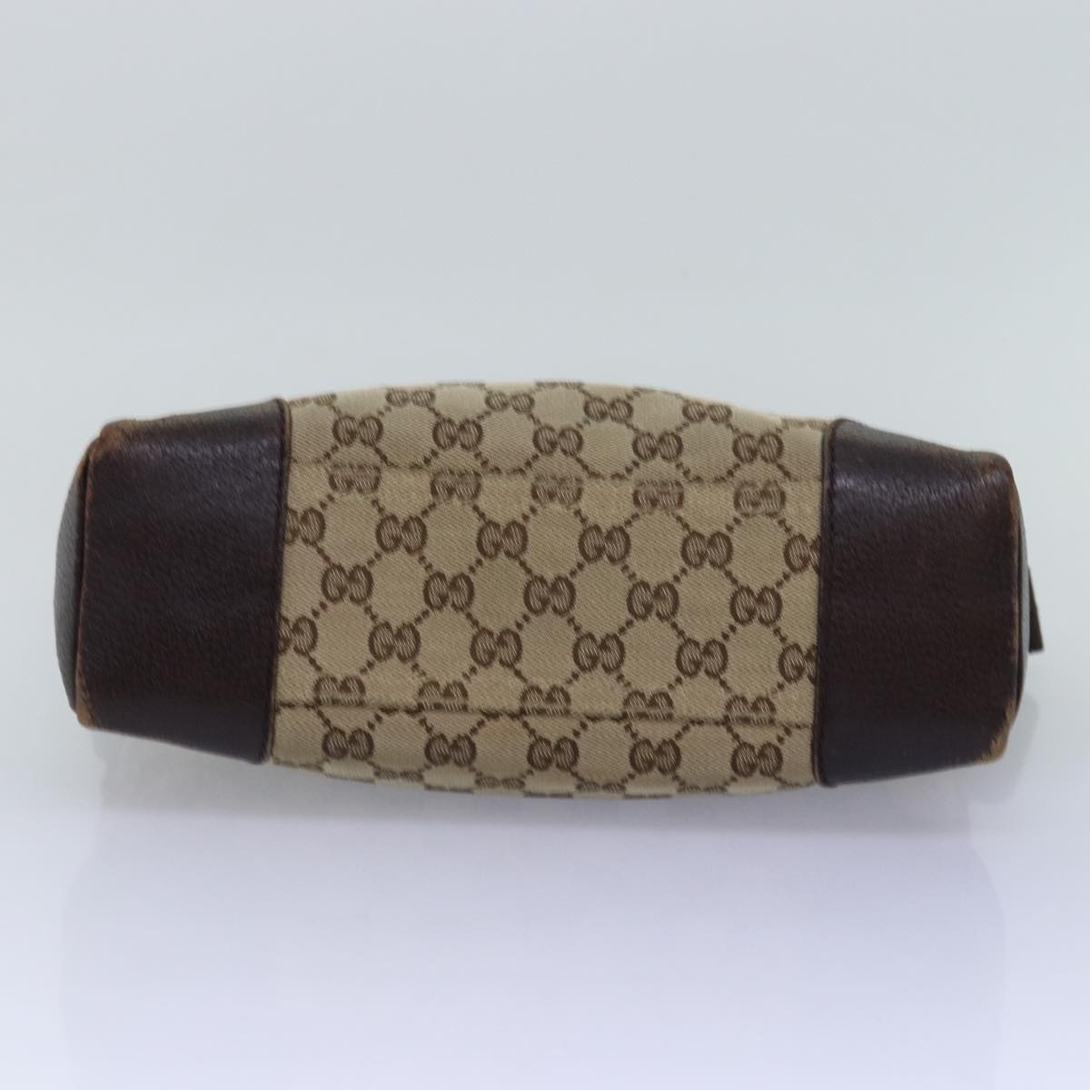 GUCCI GG Canvas Shoulder Bag Beige 114273 76165