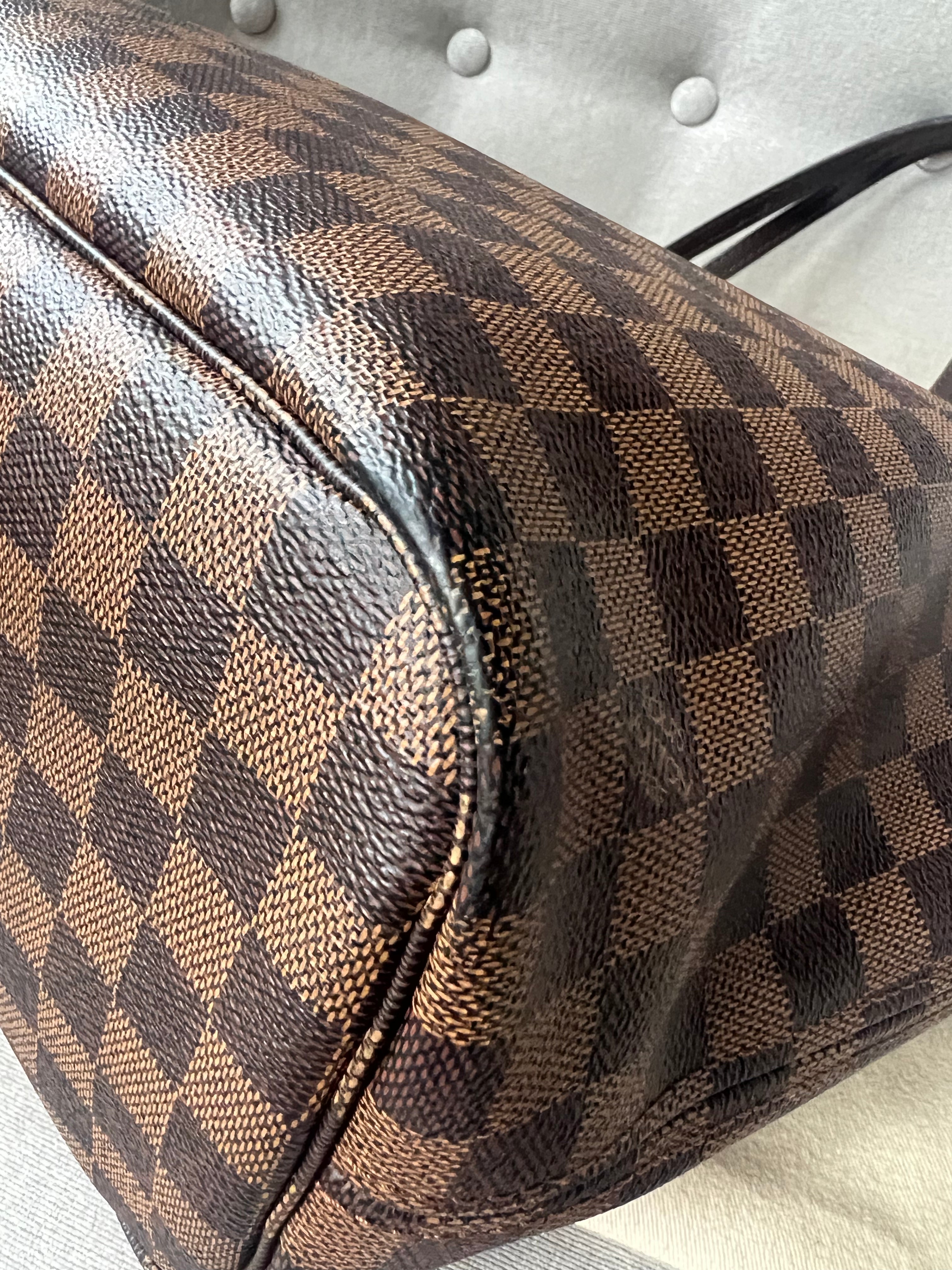 Louis Vuitton Neverfull MM Damier Ebene Cherry Interior (RRP £1,410)