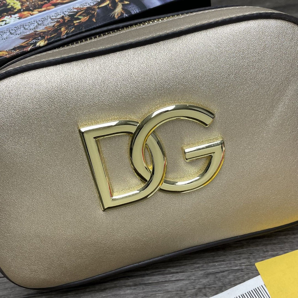 GLAMI Crossbody 3.5 Bag Gold For Women 7.5in/19cm GLAMI