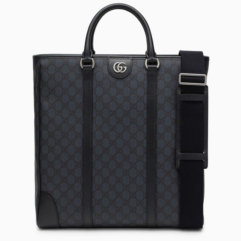 GUCCI Medium Coated Canvas Shopping Handbag