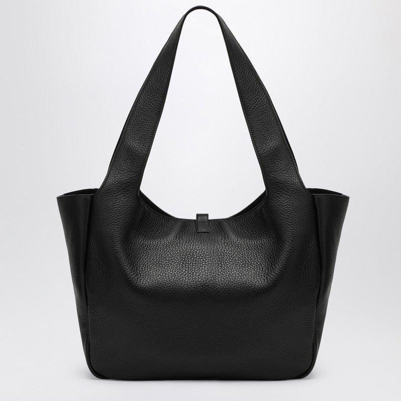 Saint Laurent Bea Black Leather Tote Bag Women
