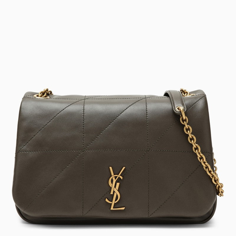 Saint Laurent Jamie 4.3 Small Musk Green Leather Bag Women