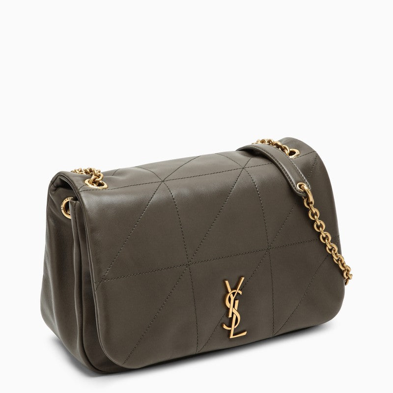 Saint Laurent Jamie 4.3 Small Musk Green Leather Bag Women