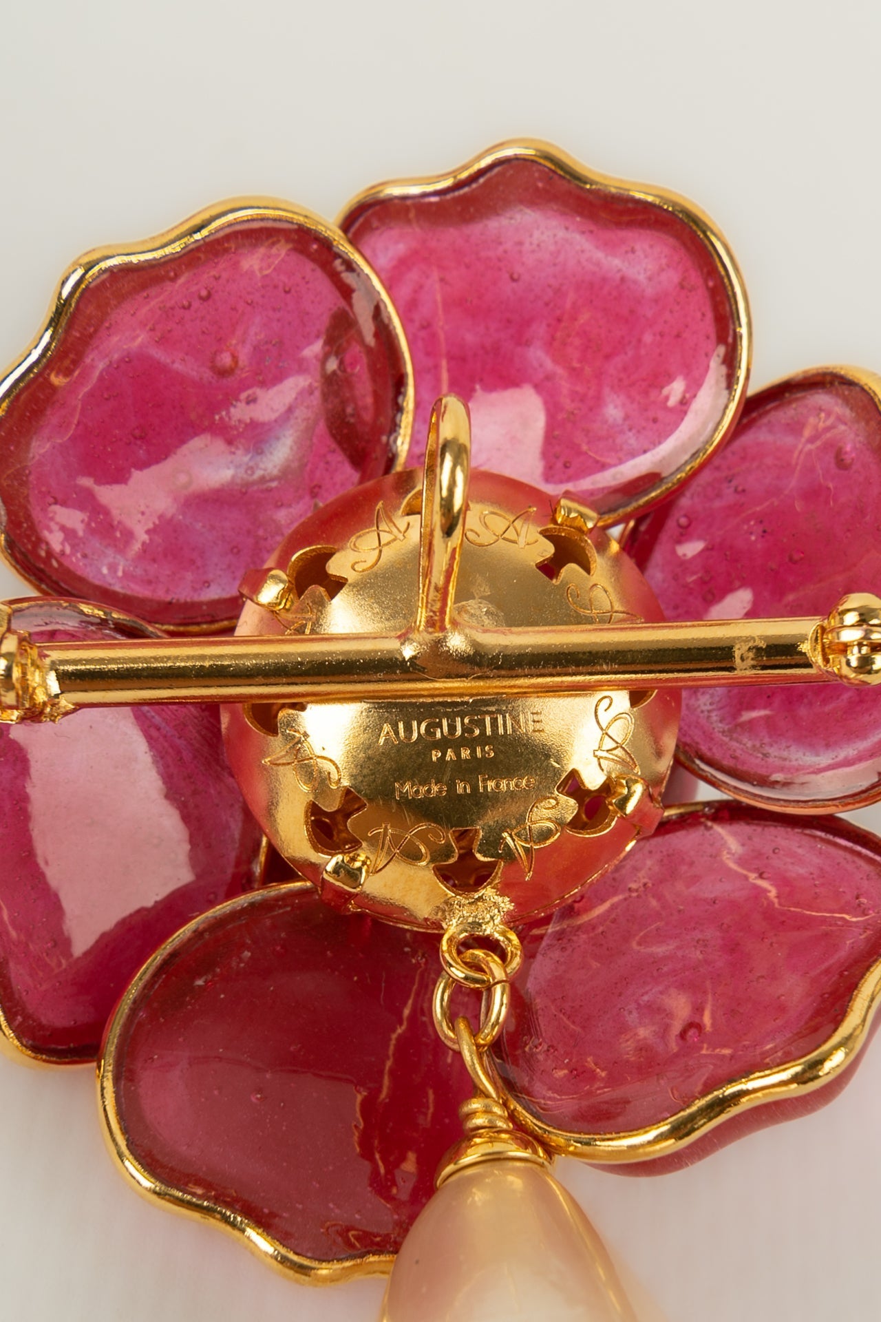 Broche / pendentif fleur Augustine