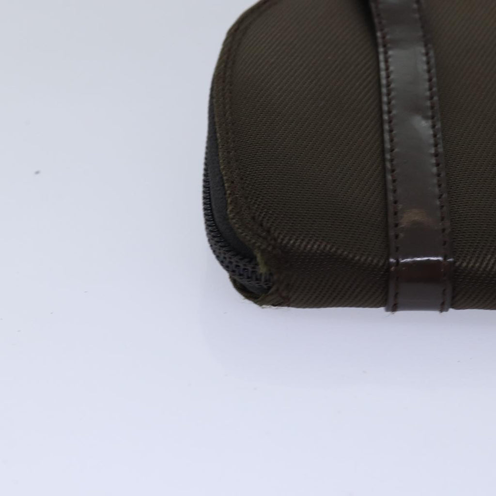 GUCCI Bamboo Hand Bag Canvas 2way Black 039 1705 0701 76385