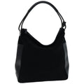GUCCI Shoulder Bag Suede Black 001 3770 76389