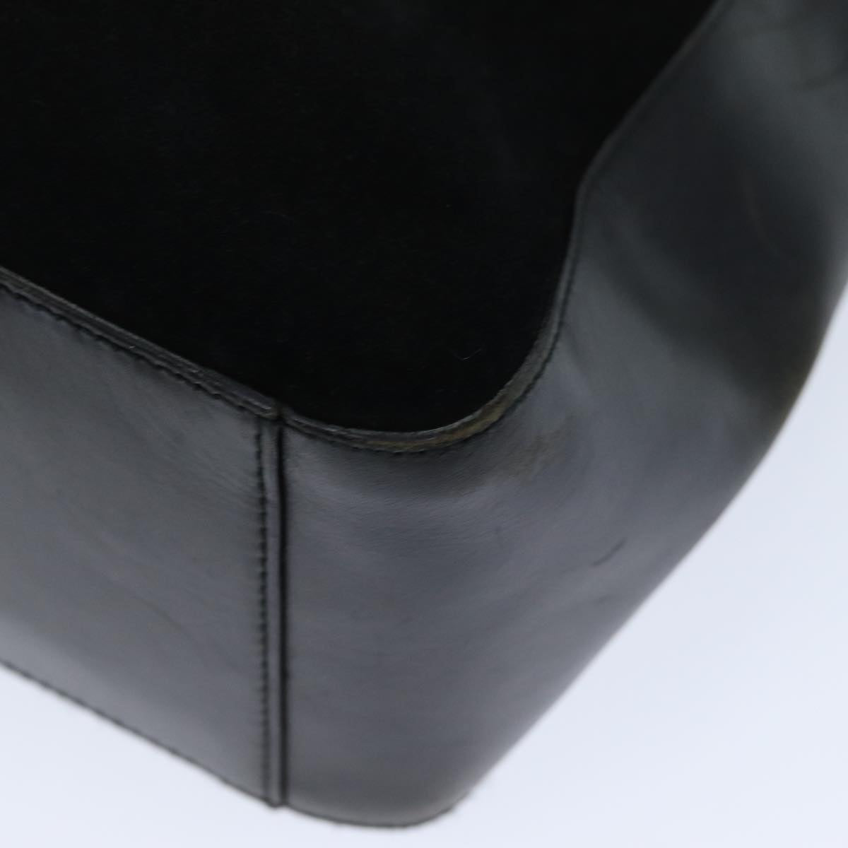 GUCCI Shoulder Bag Suede Black 001 3770 76389