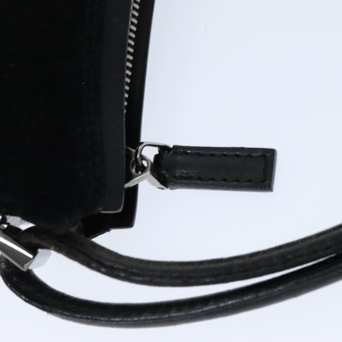 GUCCI Shoulder Bag Suede Black 001 3770 76389