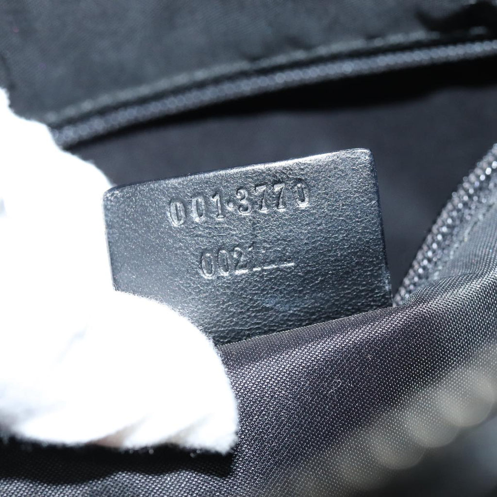 GUCCI Shoulder Bag Suede Black 001 3770 76389