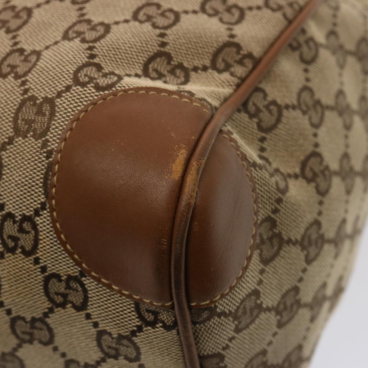 GUCCI GG Canvas Web Sherry Line Boston Bag Beige Red 2122 000 5301 76390