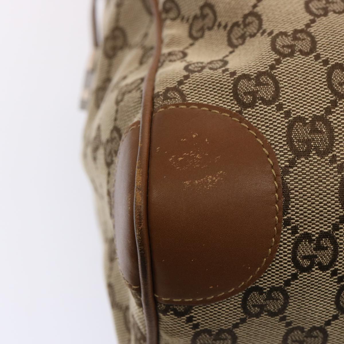GUCCI GG Canvas Web Sherry Line Boston Bag Beige Red 2122 000 5301 76390