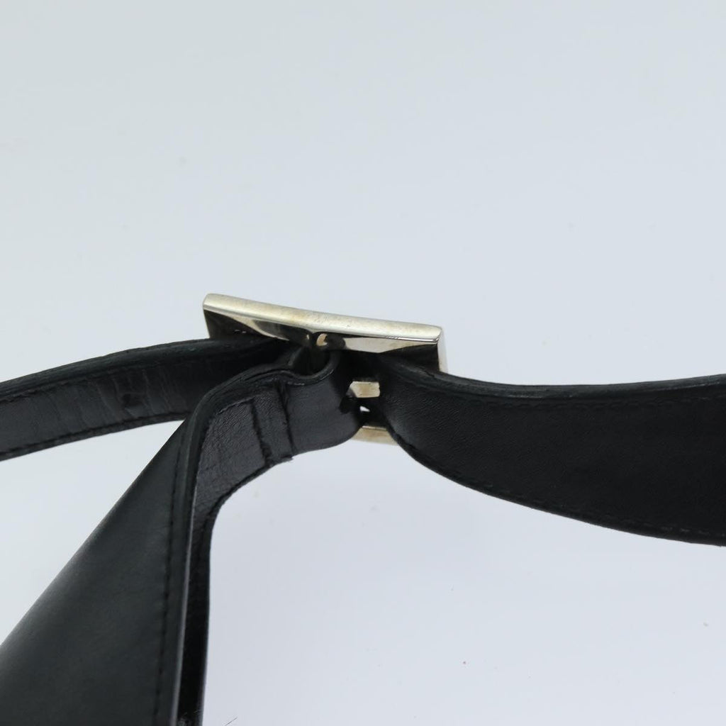 GUCCI GG Canvas Jackie Shoulder Bag Black White 001 4075 76393