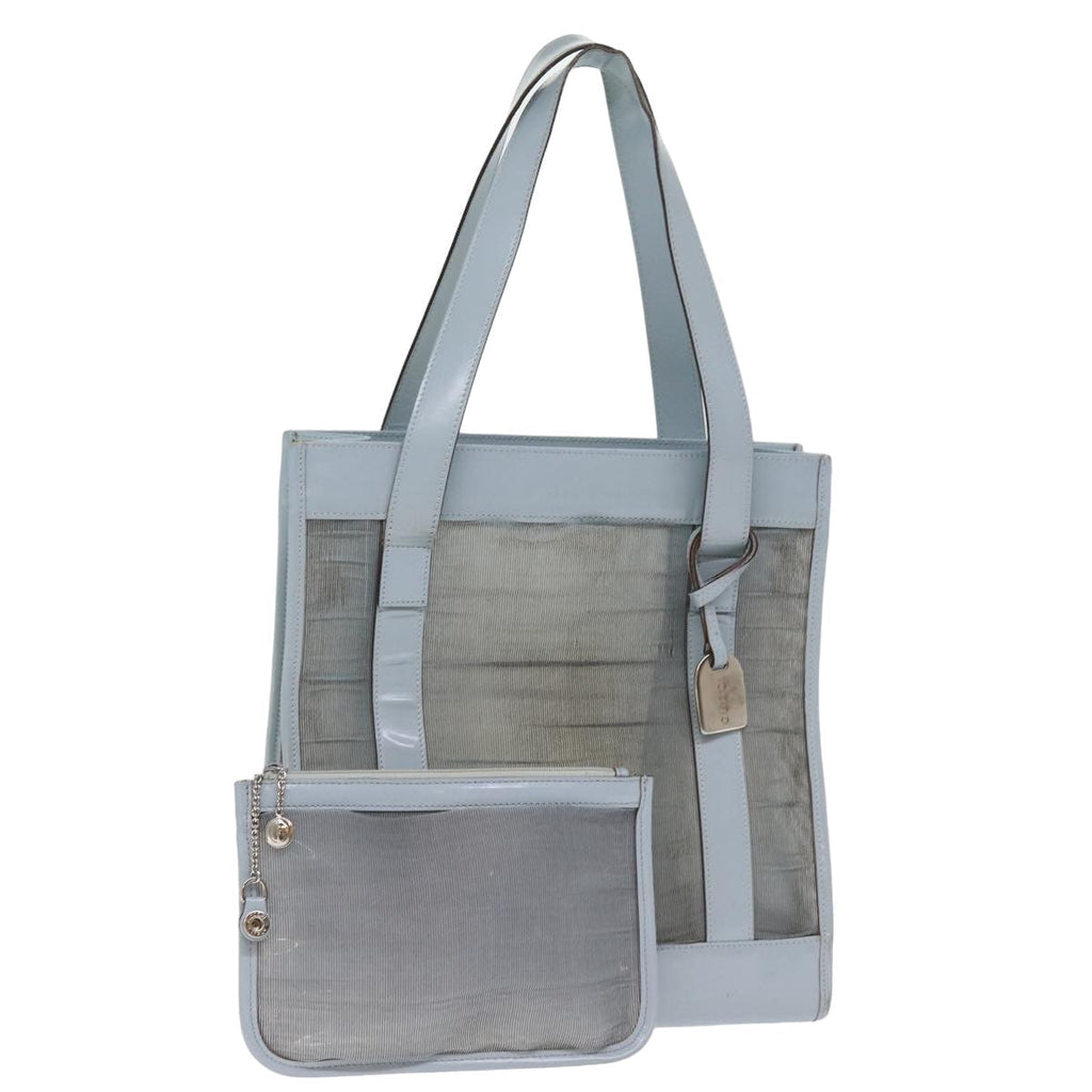 GUCCI Shoulder Bag Patent leather Light Blue 002 1705 0405 76399