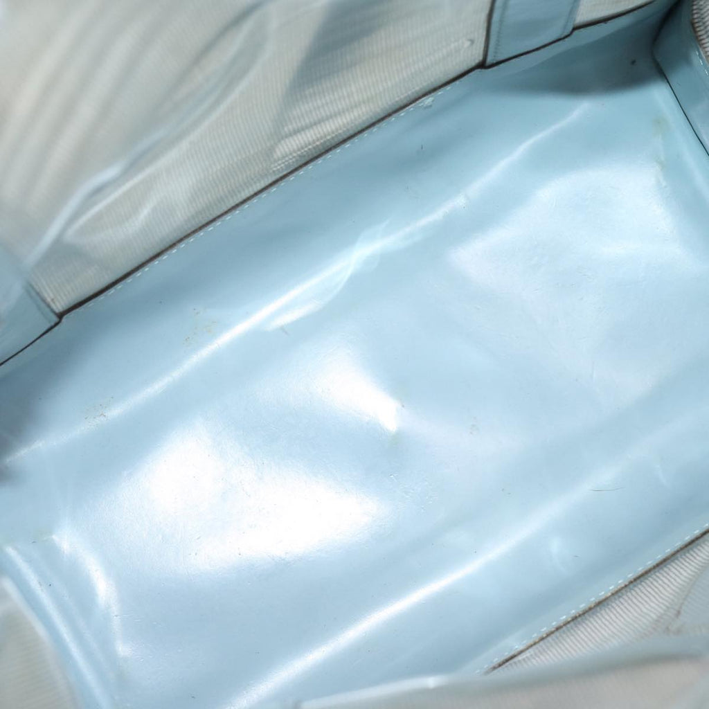 GUCCI Shoulder Bag Patent leather Light Blue 002 1705 0405 76399