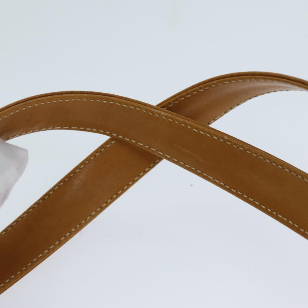 GUCCI Micro GG Supreme Hand Bag PVC Leather Beige 000 116 0089 76401