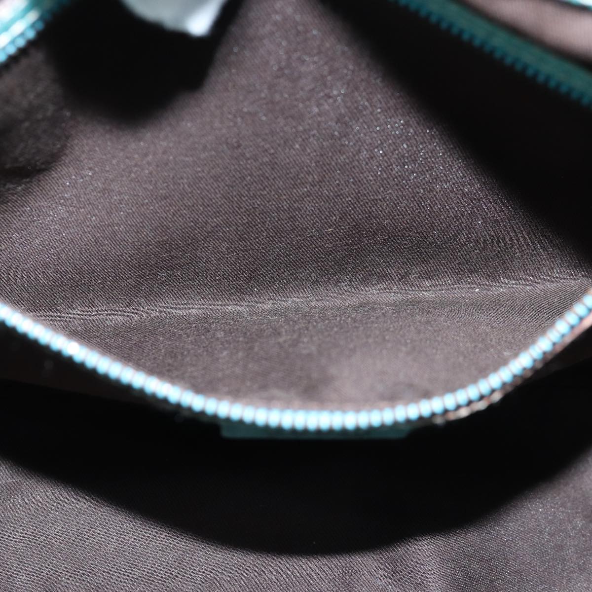 GUCCI GG Canvas New Jackie Shoulder Bag Turquoise Blue 124407 76451