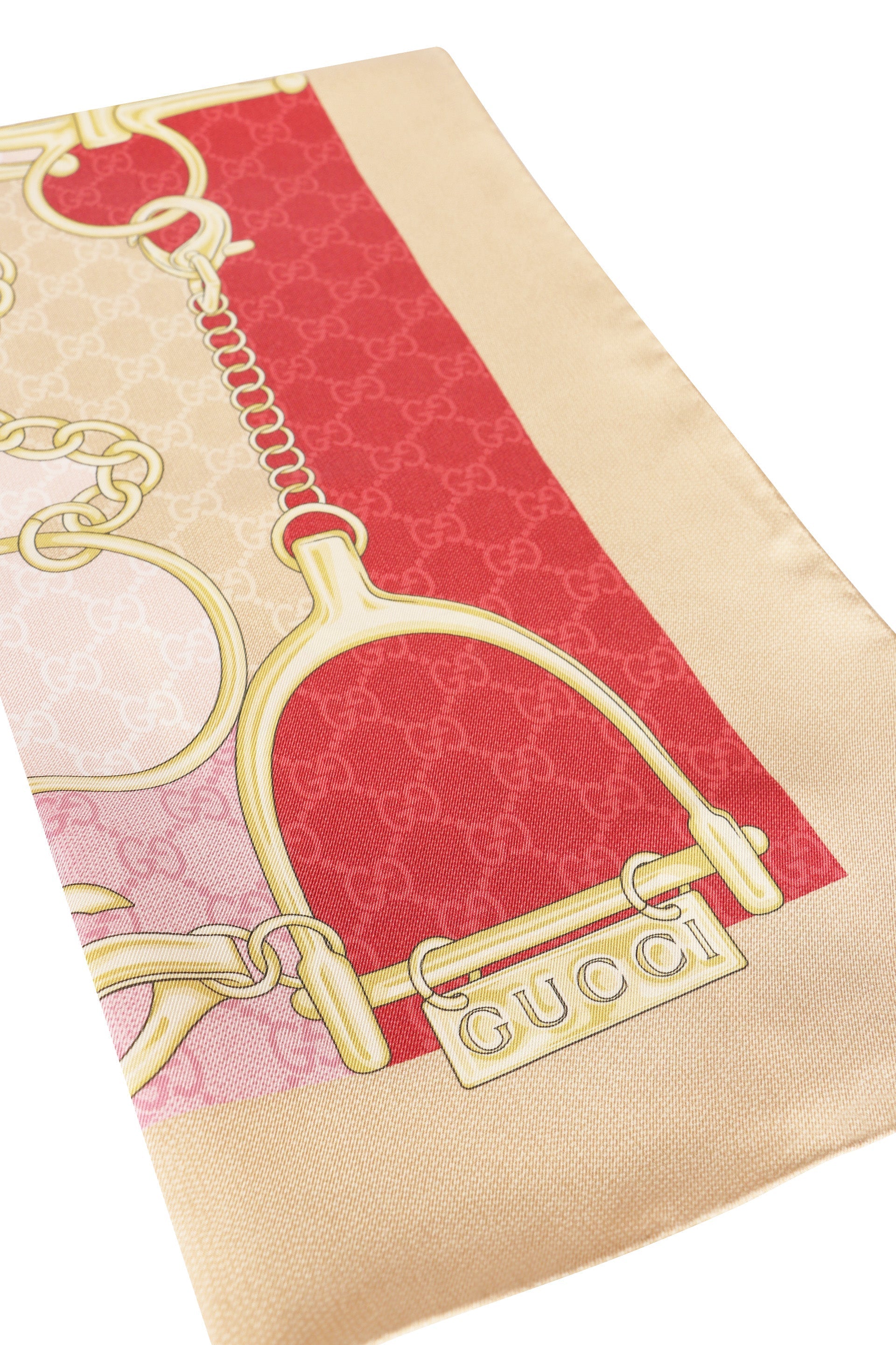 GUCCI Elegant Silk Scarf 90x90 CM