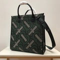GLAMI Monogram Recycled Polyester Jacquard Tote For Women, Bags 14.8in/37.5cm