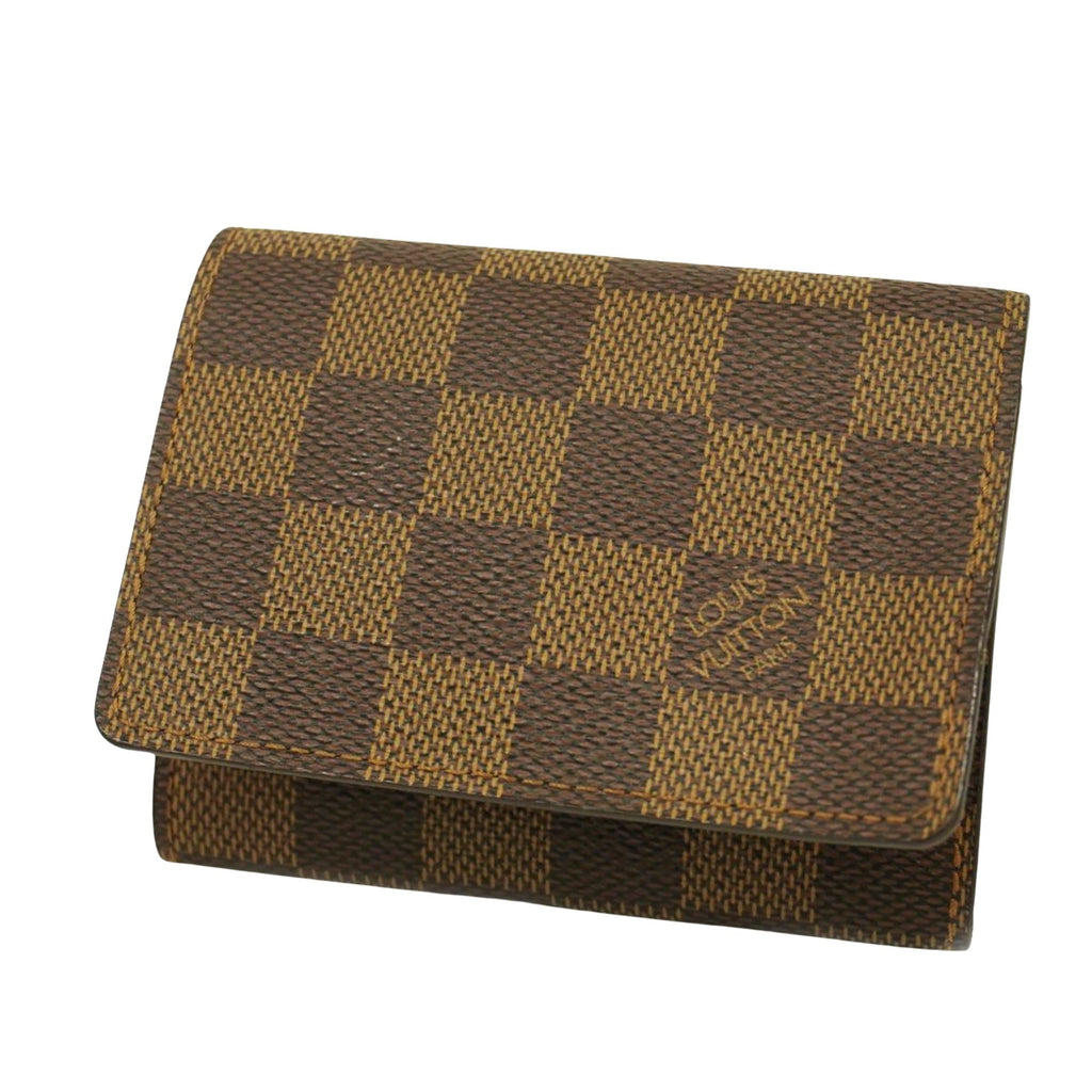 Louis Vuitton Enveloppe Carte De Visite  Canvas Wallet  ()