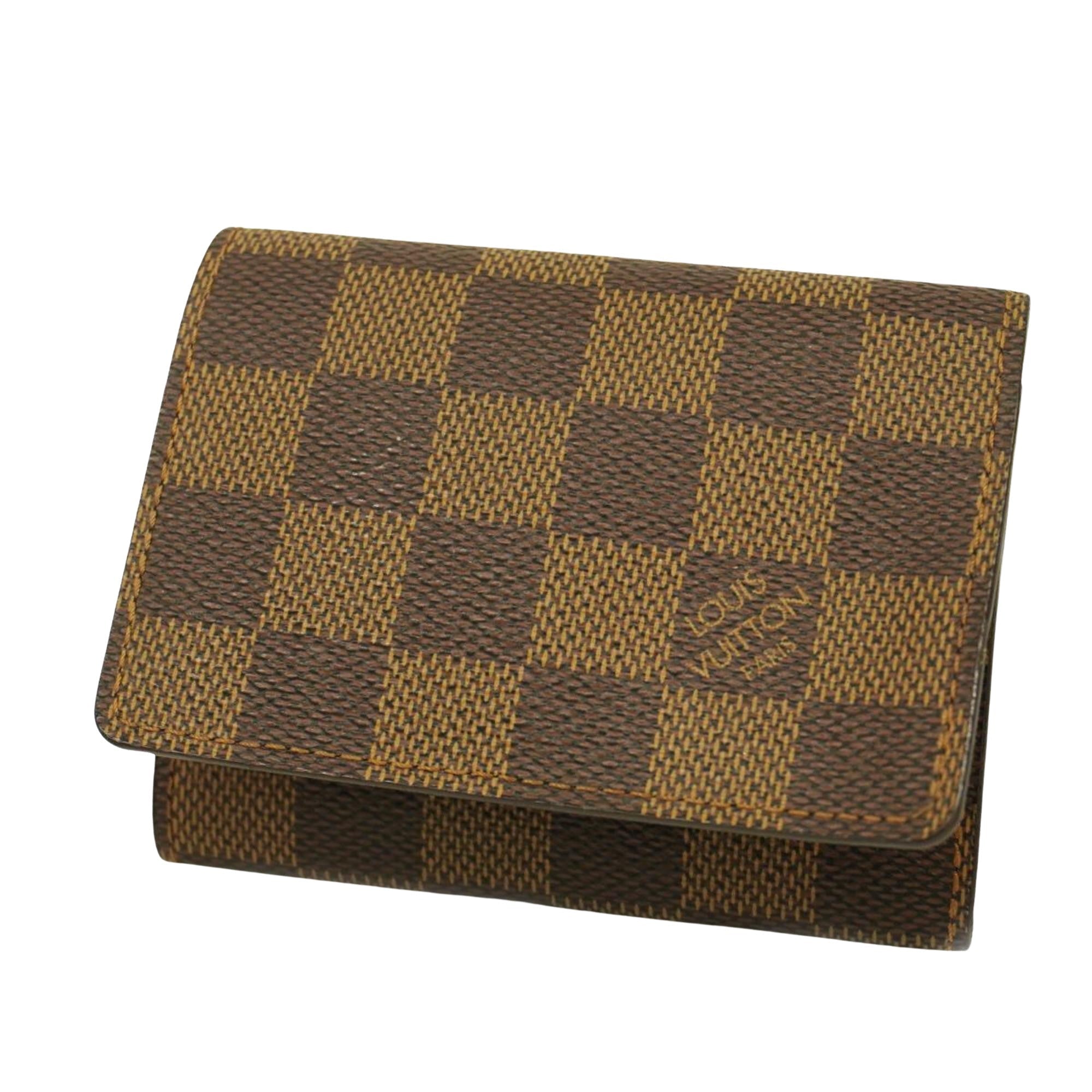 Louis Vuitton Enveloppe Carte De Visite  Canvas Wallet  ()