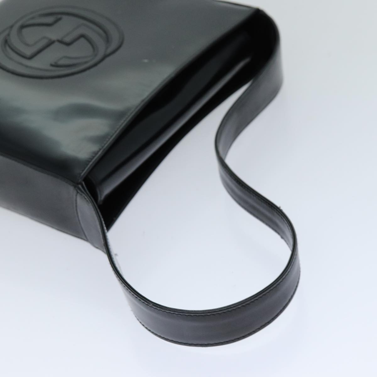 GUCCI Shoulder Bag Patent leather Black 000 1013 0506 76510