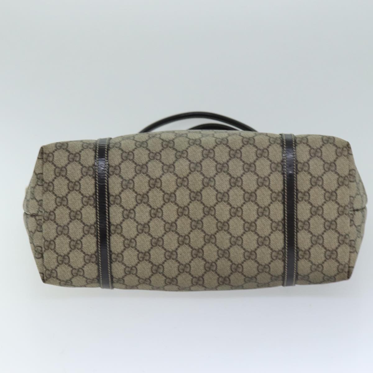 GUCCI GG Supreme Tote Bag PVC Beige 197953 76579