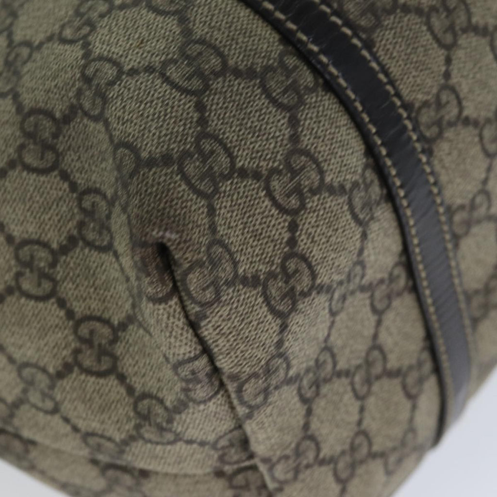 GUCCI GG Supreme Tote Bag PVC Beige 197953 76579