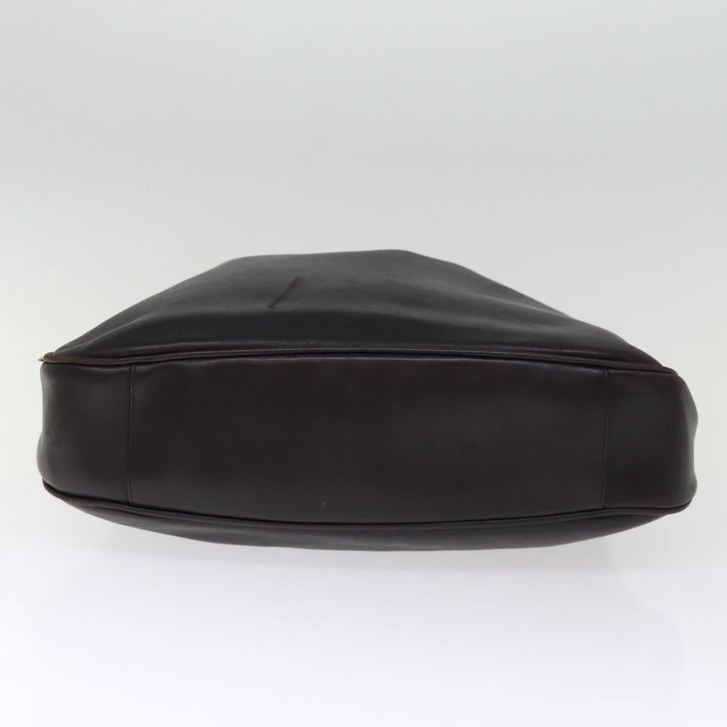 GUCCI Bamboo Hand Bag Leather Outlet 2way Black 001 1577 2123 76587