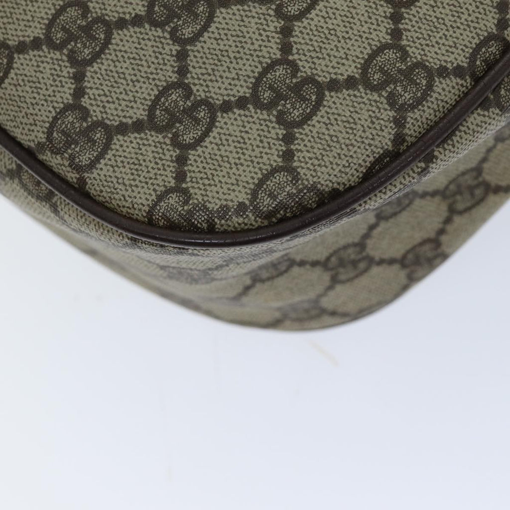 GUCCI GG Supreme Shoulder Bag PVC Leather Beige 001 754 6177 4021 76609