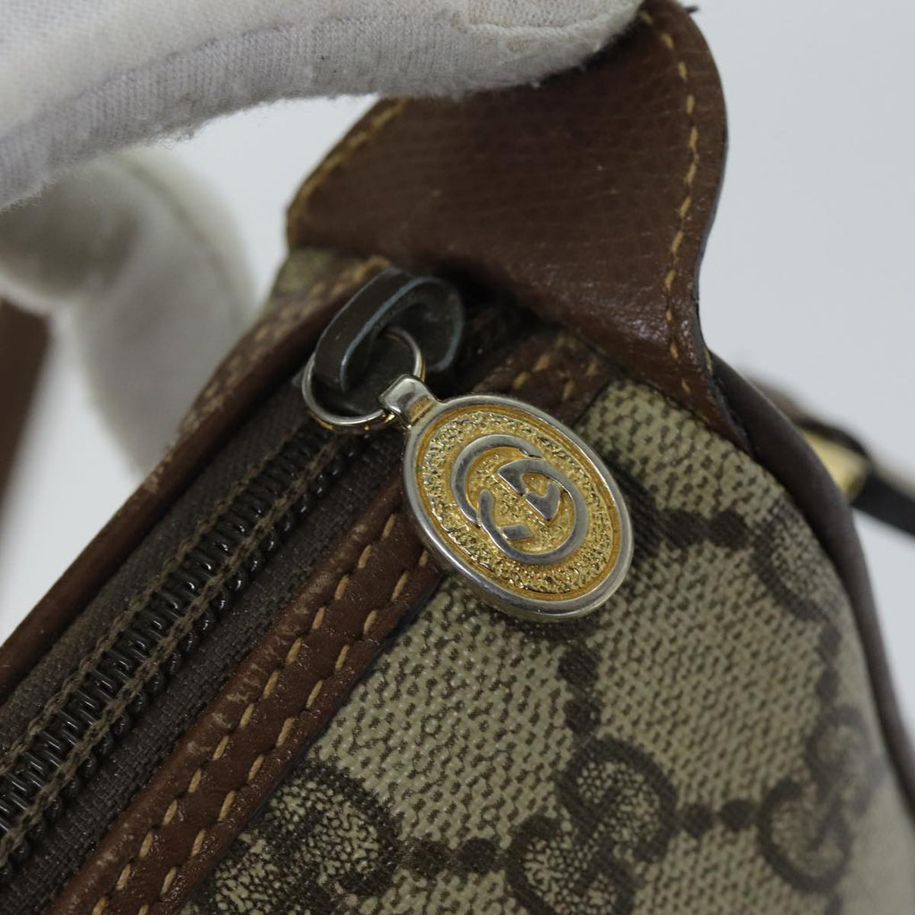 GUCCI GG Supreme Shoulder Bag PVC Leather Beige 001 754 6177 4021 76609