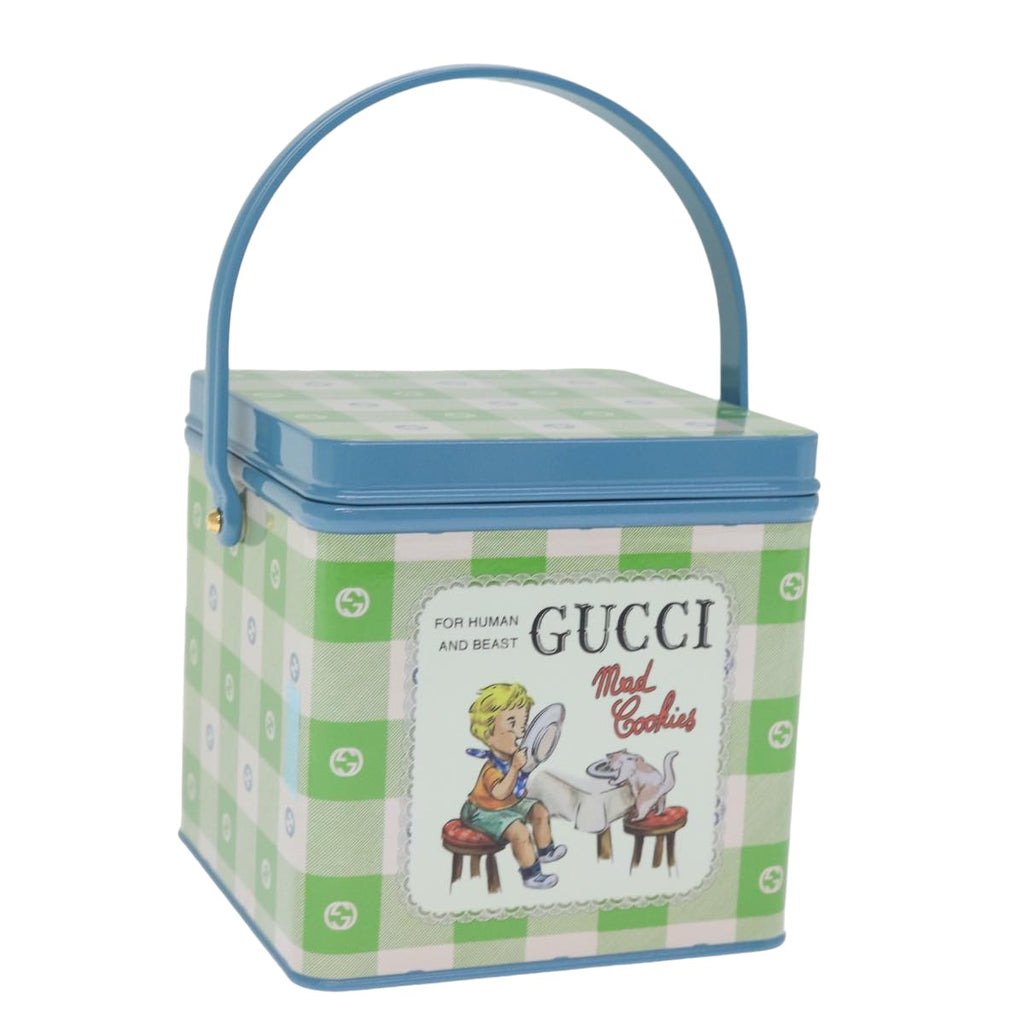 GUCCI Box Bag Hand Bag Resin Green 76615A