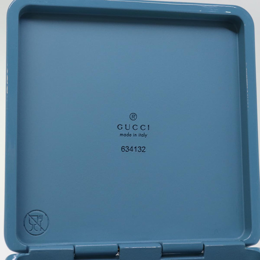GUCCI Box Bag Hand Bag Resin Green 76615A