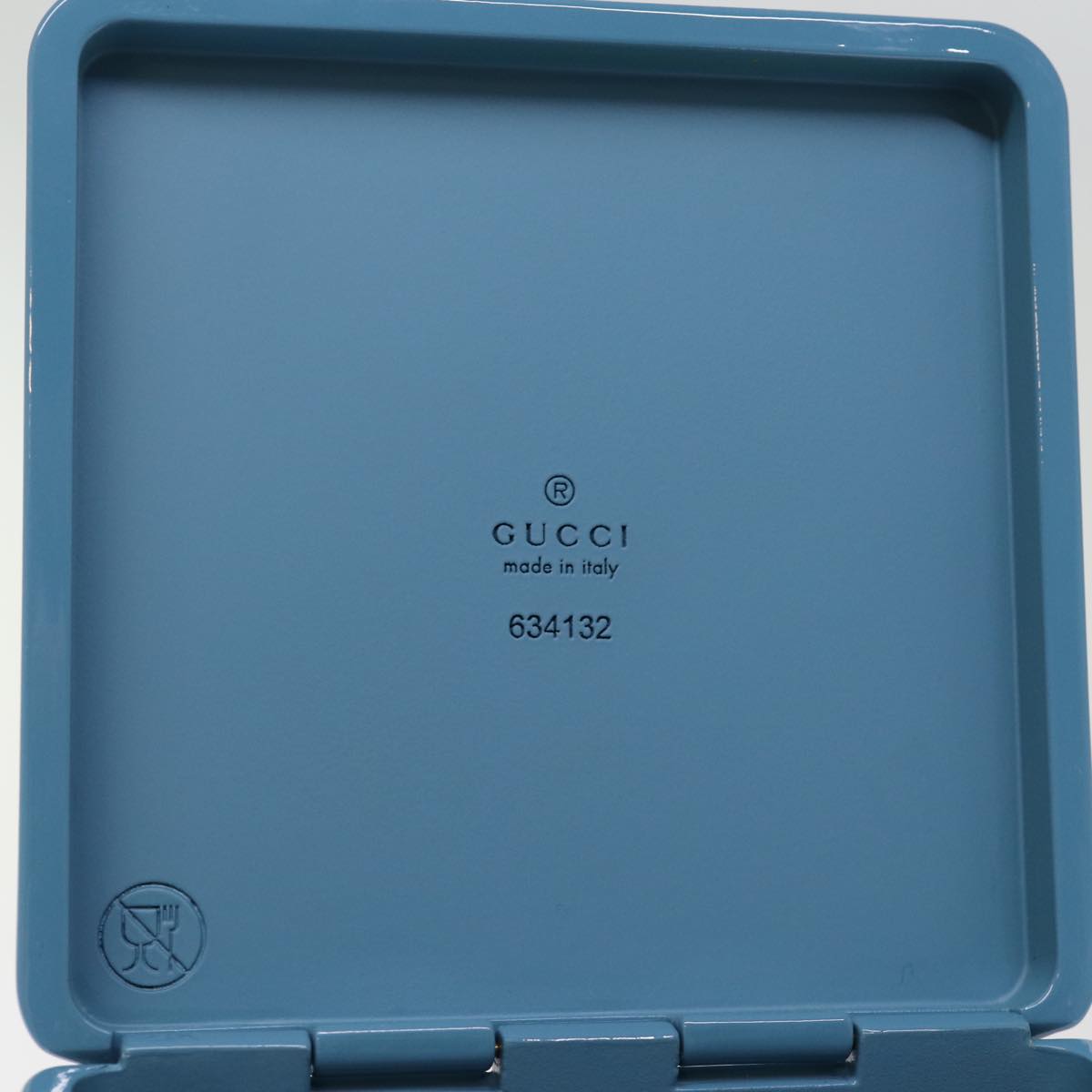 GUCCI Box Bag Hand Bag Resin Green 76615A