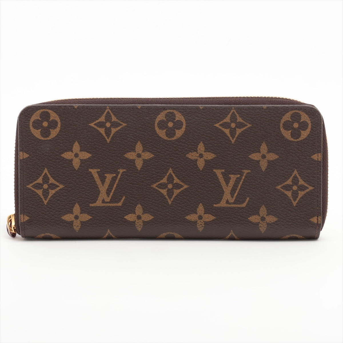 Louis Vuitton Monogram Portefolio Claimance M60742 Fuchsia Pink Round  Wallet