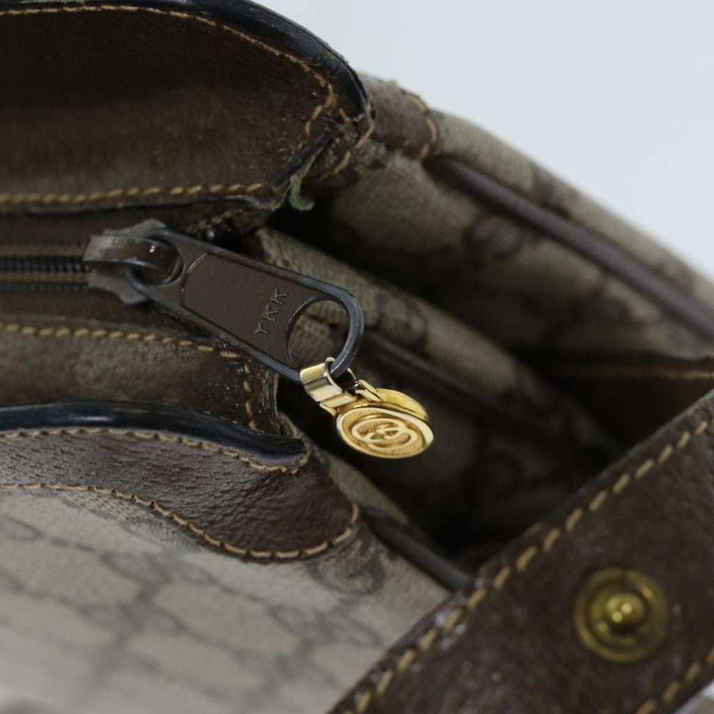 GUCCI GG Supreme Web Sherry Line Shoulder Bag PVC Beige 904 02 013 76634
