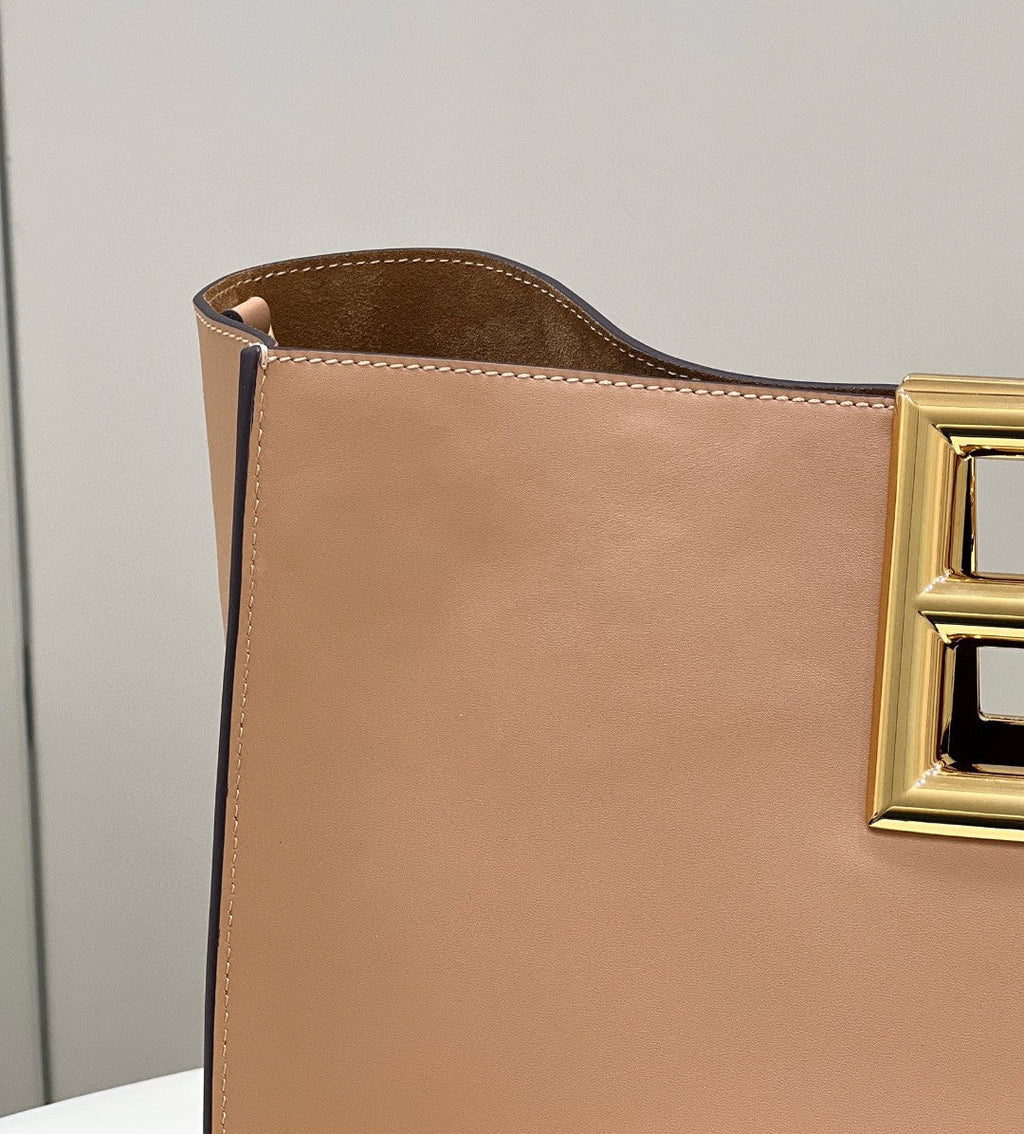 FI Way MeGLAMIum Beige Bag For Woman 29.5cm/11.5in