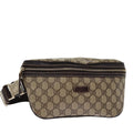 GUCCI GG Supreme Body Bag PVC Beige 233269 76658
