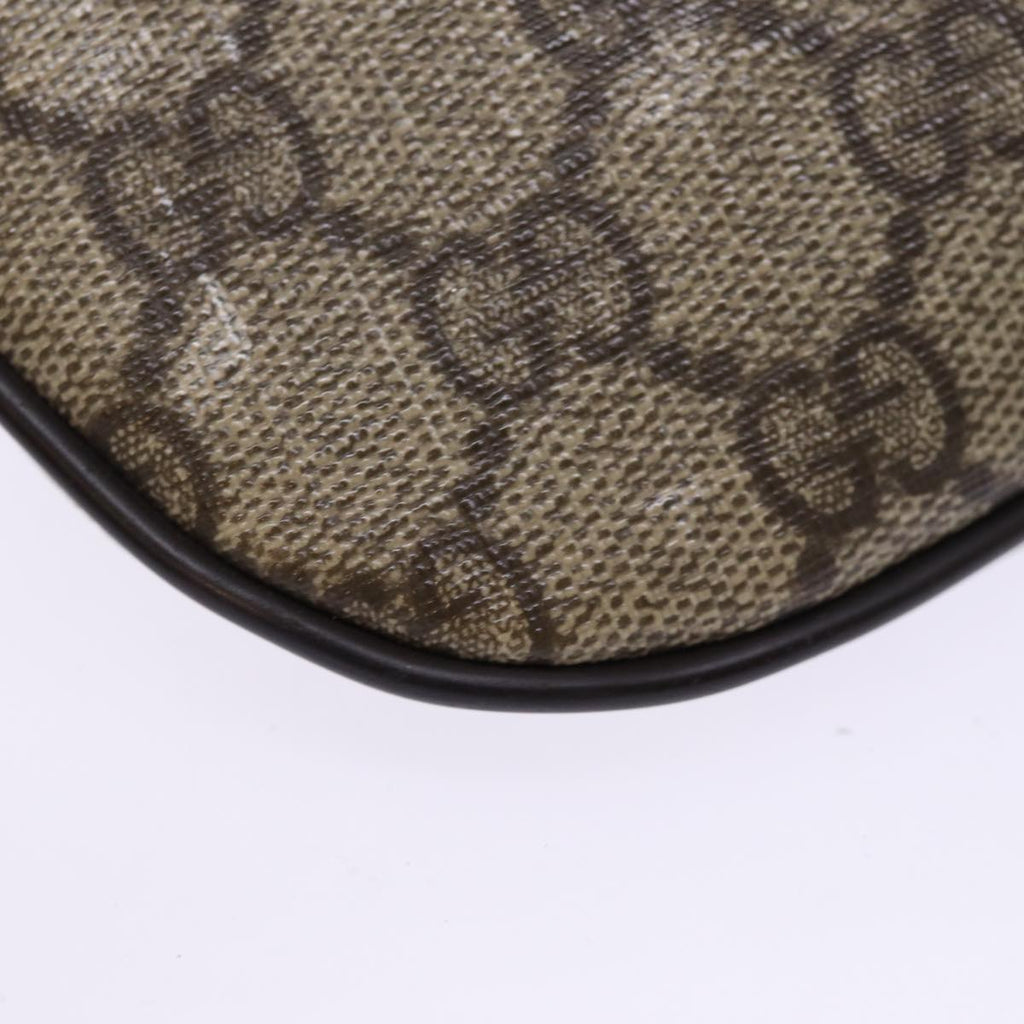 GUCCI GG Supreme Body Bag PVC Beige 233269 76658