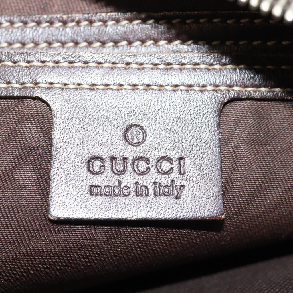 GUCCI GG Supreme Body Bag PVC Beige 233269 76658