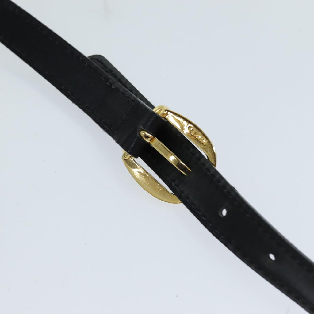GUCCI GG Canvas Shoulder Bag Black 007 123 0225 76695