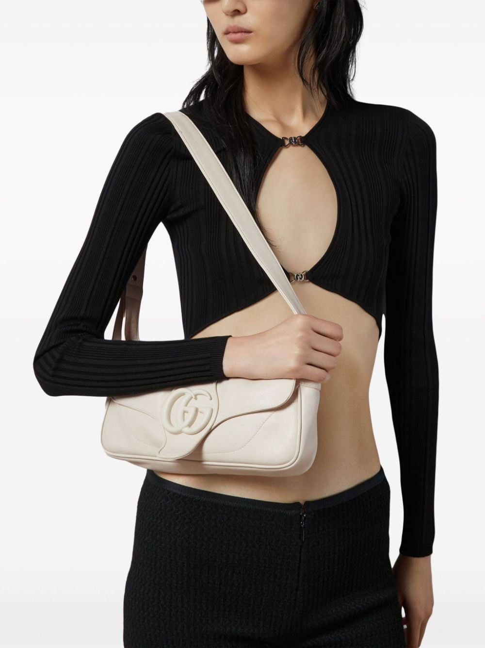 Aphrodite Leather Shoulder Bag